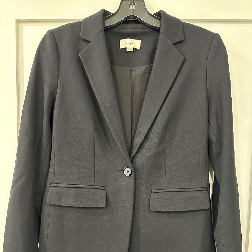 Loft Black Blazer